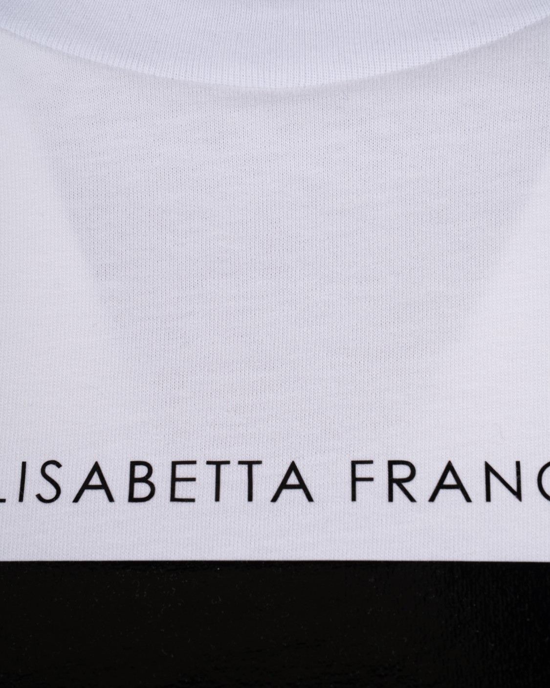 shop ELISABETTA FRANCHI  Maglia: Elisabetta Franchi t-shirt in jersey con macro logo.
Logo stampato sul davanti e sul retro.
Vestibilità over. 
Composizione: 100% cotone.
Made in Italy.. MA02651E2-270 number 6904159